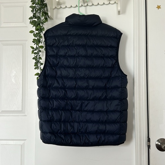 Polo Ralph Lauren Mens Packable Water-Repellent Down Vest Aviator Navy Large - Picture 3 of 5